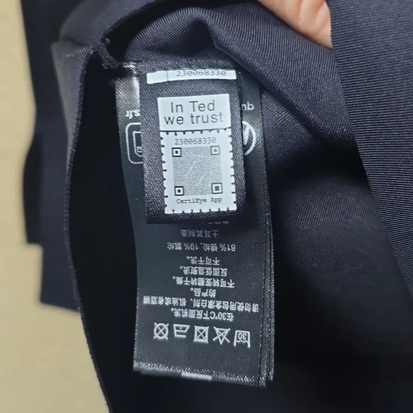 Ted Baker Pholly black fold over off shoulder top 4 small - Picture 12 of 14